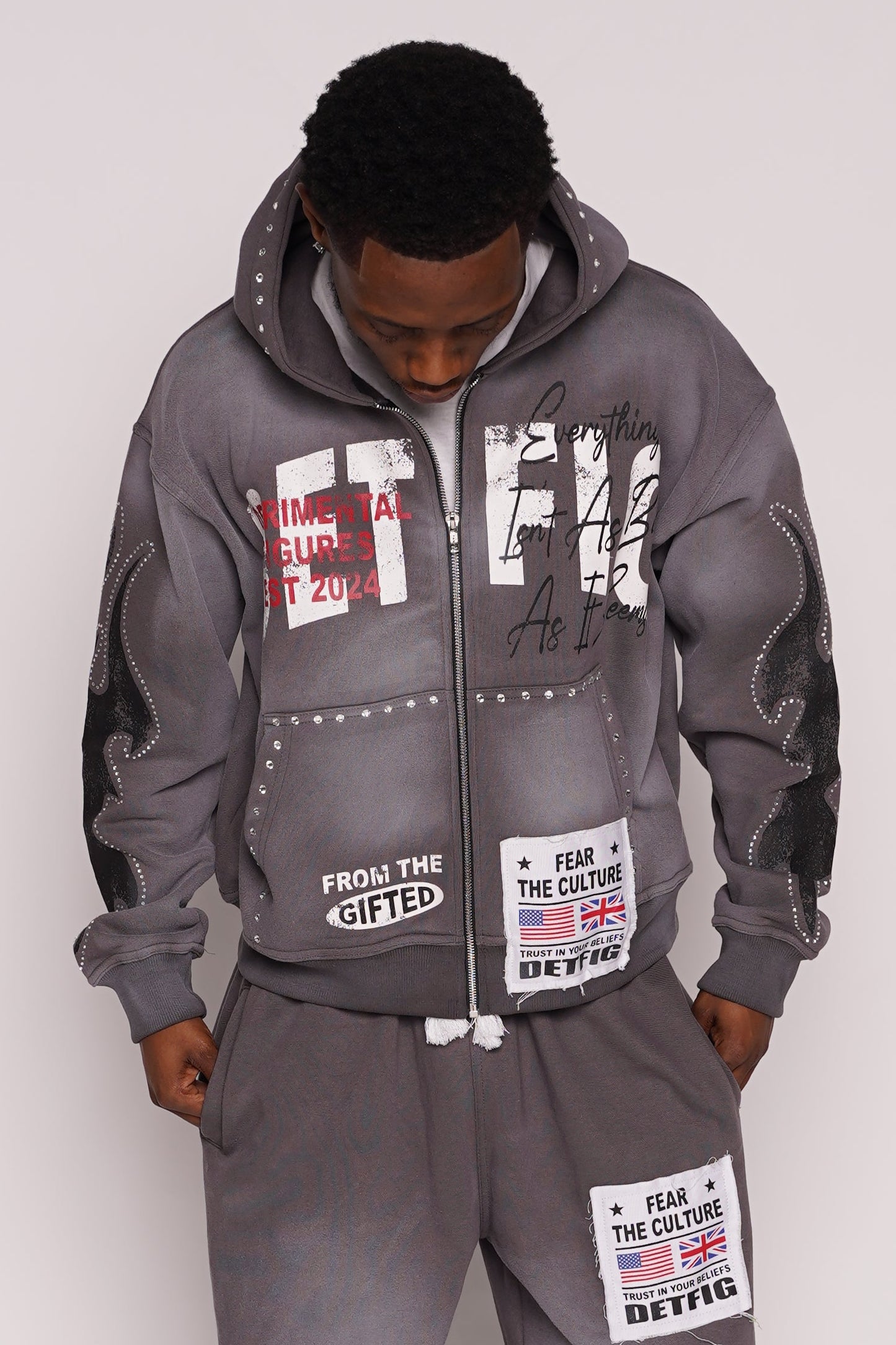 DETFIG - FEAR THE CULTURE HOODIE