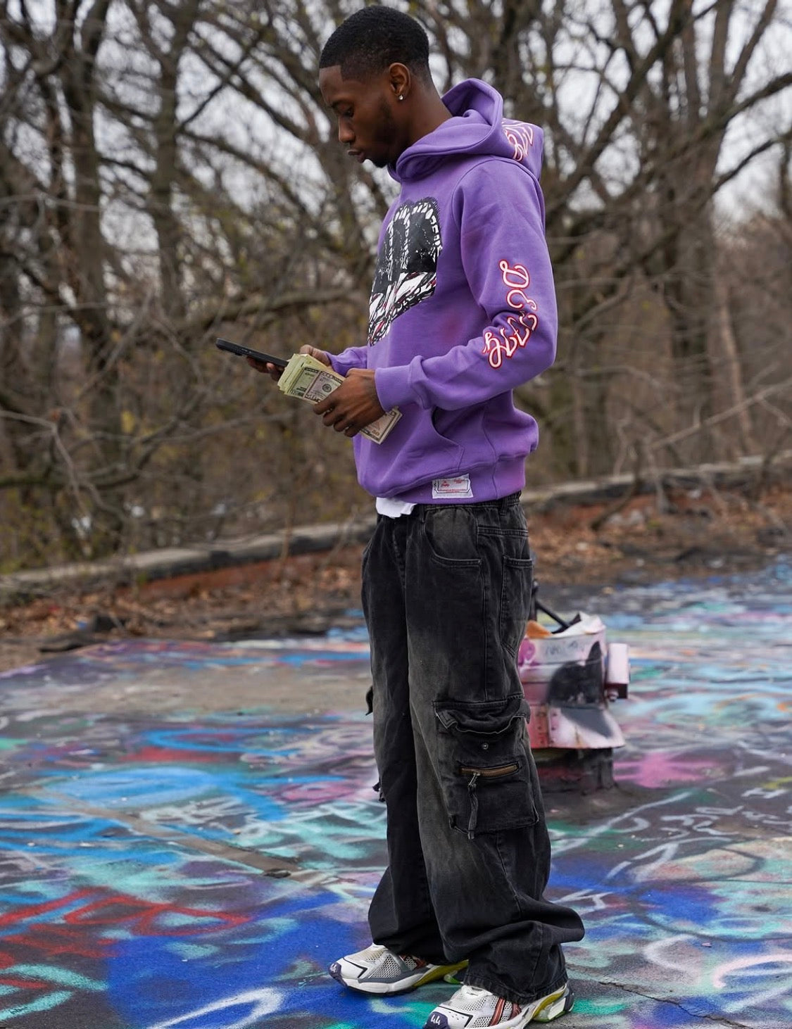 DETFIG - EMBER WASH HOODIE LIMITED EDITION
