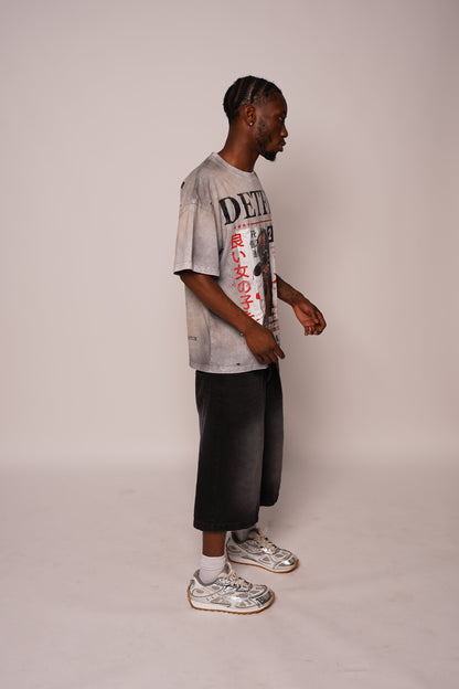 DETFIG - “ LOOK AGAIN” OVERSIZED T-SHIRT